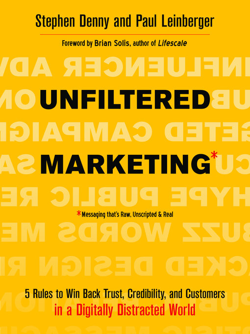 Cover image for Unfiltered Marketing